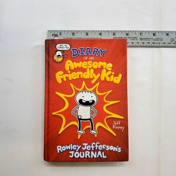 Diary Of An Awesome Friendly Kid: Rowley Jefferson's Journal by Jeff Kinney - Picture 2 of 4